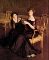 William McGregor Paxton - The Sisters